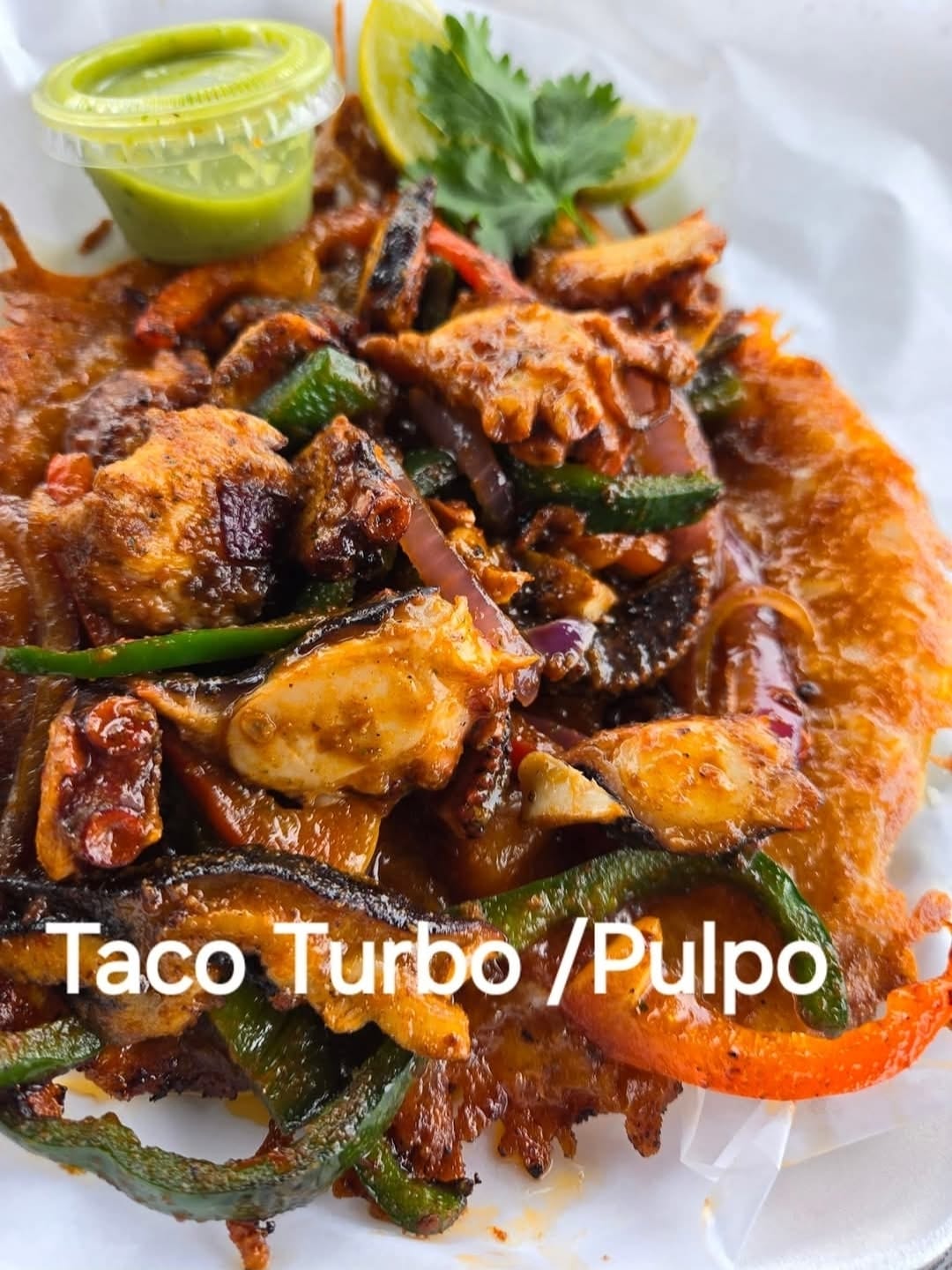 Taco Turbo-Pulpo